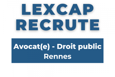 Image de l'article Le Cabinet LEXCAP recrute à Rennes !